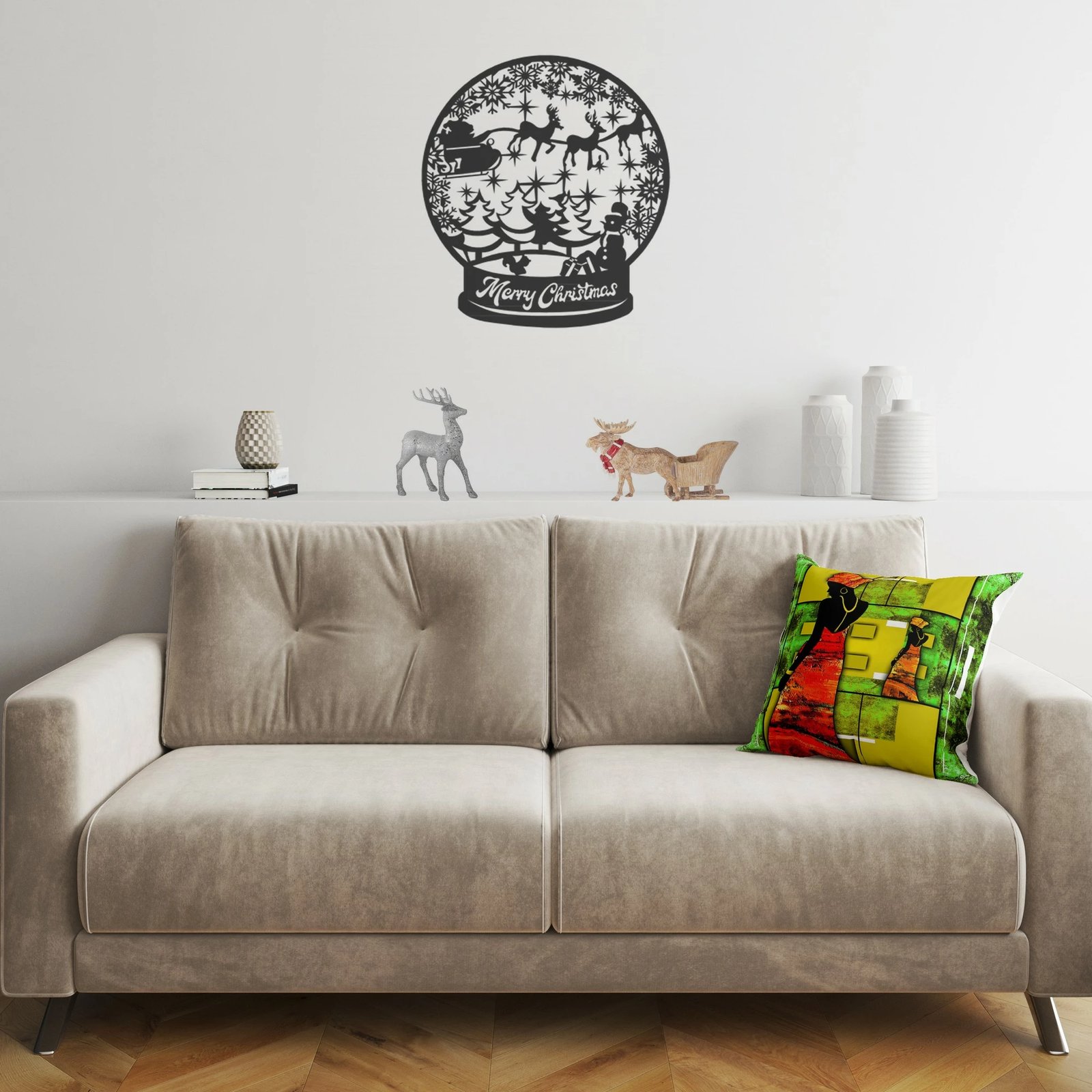 Jastëk dekorativ, shumëngjyrësh, Evila Originals, A11944, 43x43cm