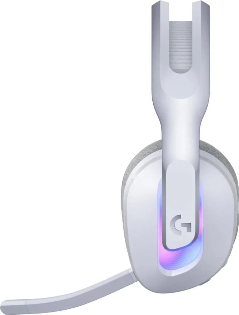 Kufje Logitech G522, wireless & USB-C, mikrofon, bardhë