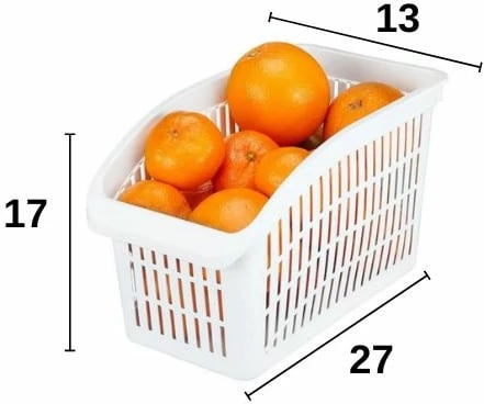 Set organizues për frigorifer (4 copë), Hermia, PZR-018