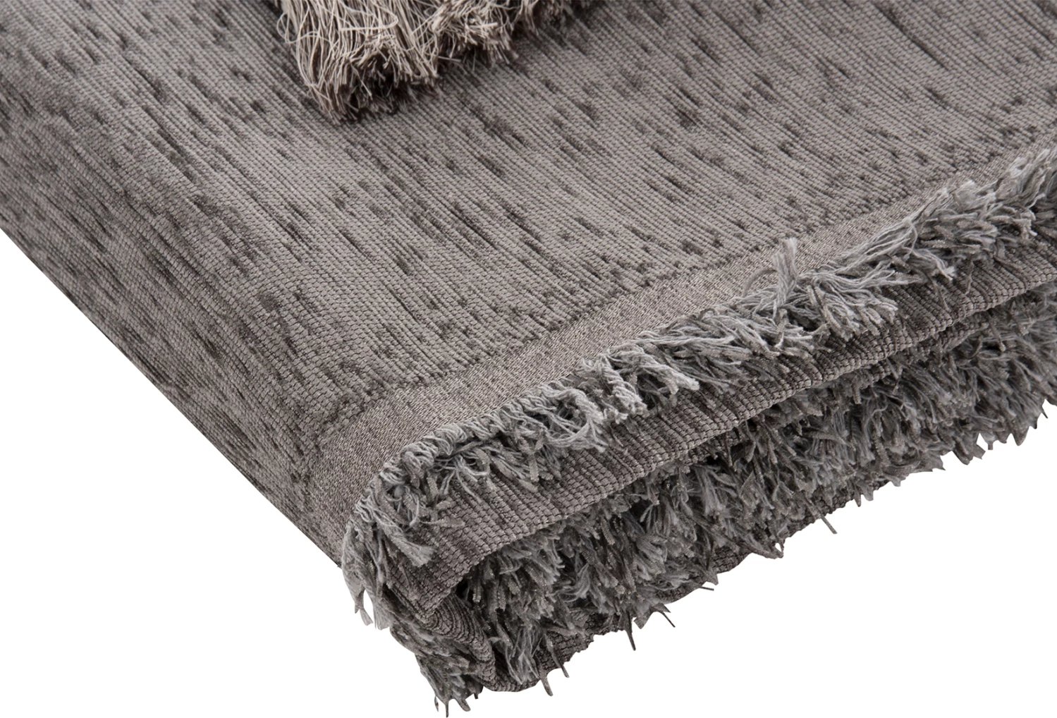 Mbulesë divani me franja DREAMTOPIA FH12165.08 ngjyrë gri 295x170 cm
