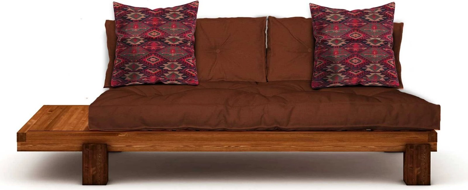 Lounge Atelier del Sofa, ngjyrë teak dhe e kuqe, CPT8377-200