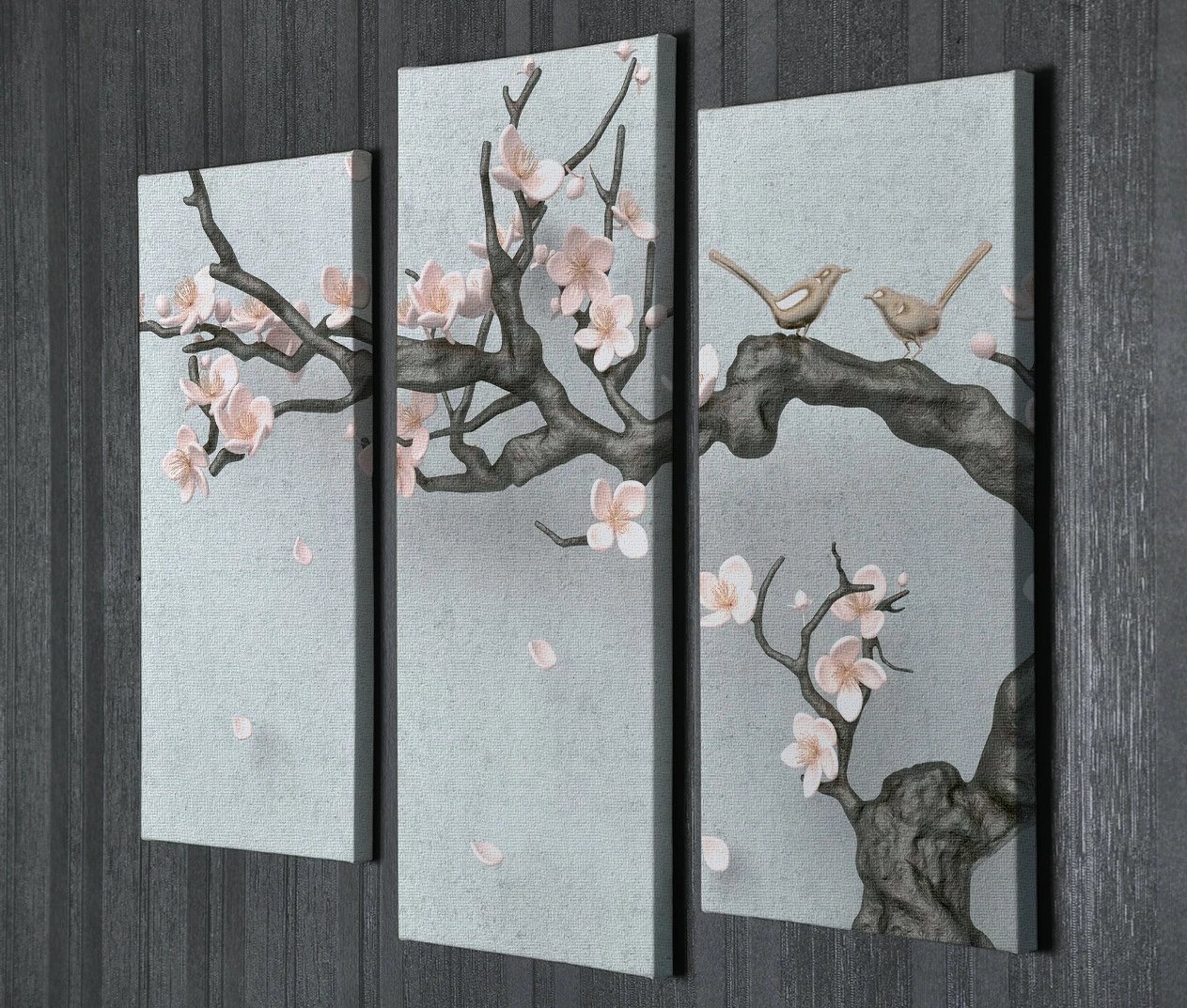 Pikturë dekorative në kanavacë (3 pjesë), Wallity, UC113