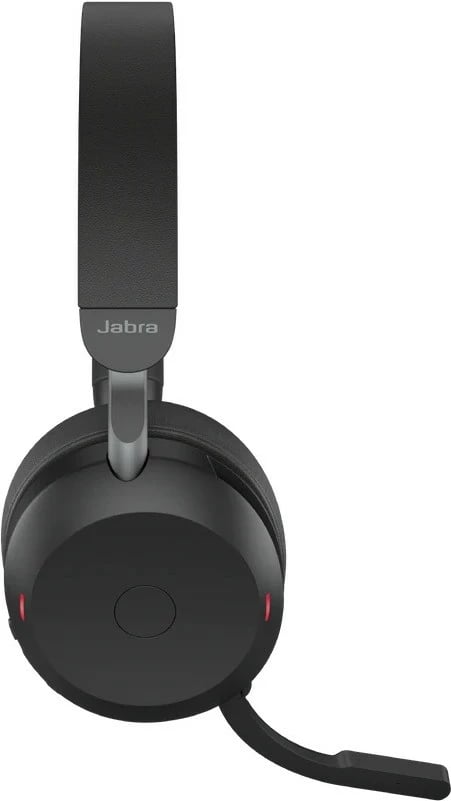 Kufje Jabra Evolve2 75, Stereo, Bluetooth, USB-C, e zezë