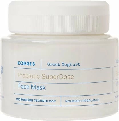 Maskë për fytyrë për femra Korres Greek Yoghurt Probiotic Super Dose, 100ml