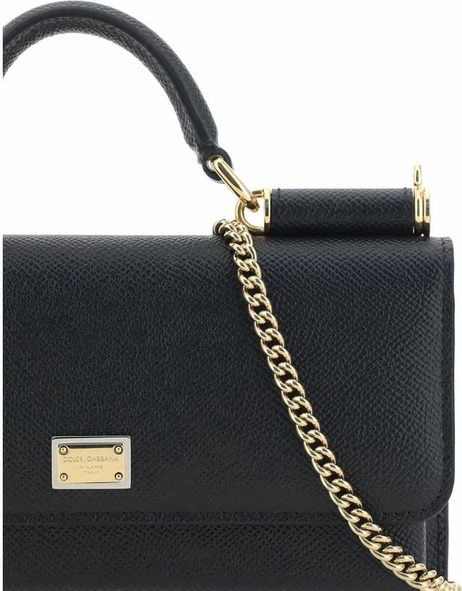 Çantë krahu Dolce & Gabbana për femra, e zezë