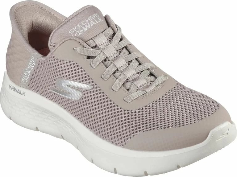Atlete për femra Skechers, bezhë