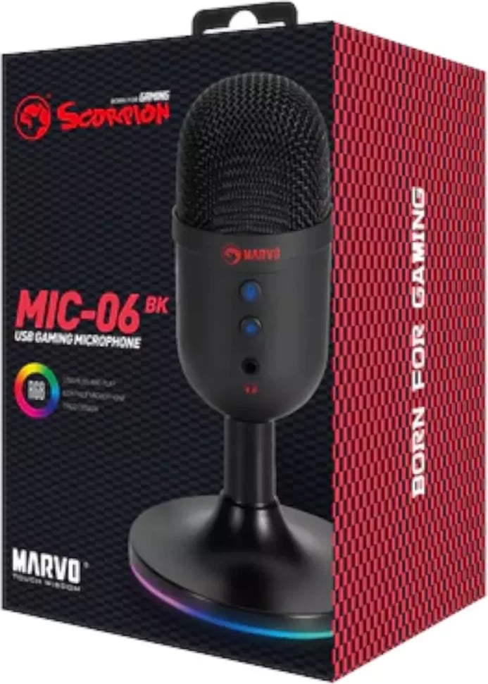 Mikrofon MARVO MIC-06 BK