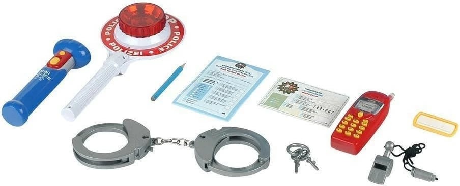 Set policie për fëmijë Klein 8850, 10 pjesë, shumëngjyrësh