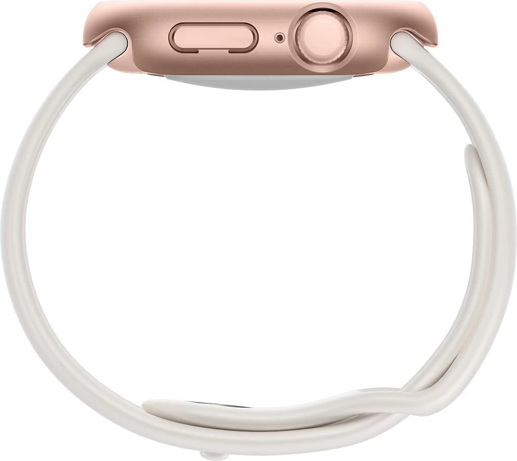 Mbështjellës AmazingThing Minimal për Apple Watch 46mm, rozë e artë