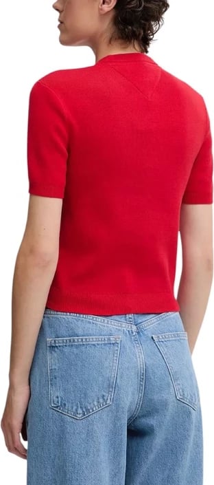 Maicë Tommy Hilfiger Jeans femra e kuqe