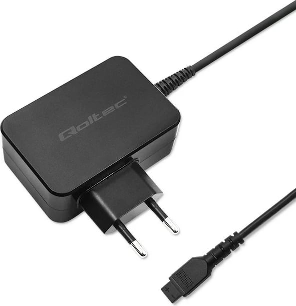 Adapter energjie Qoltec 51025 për brenda, i zi