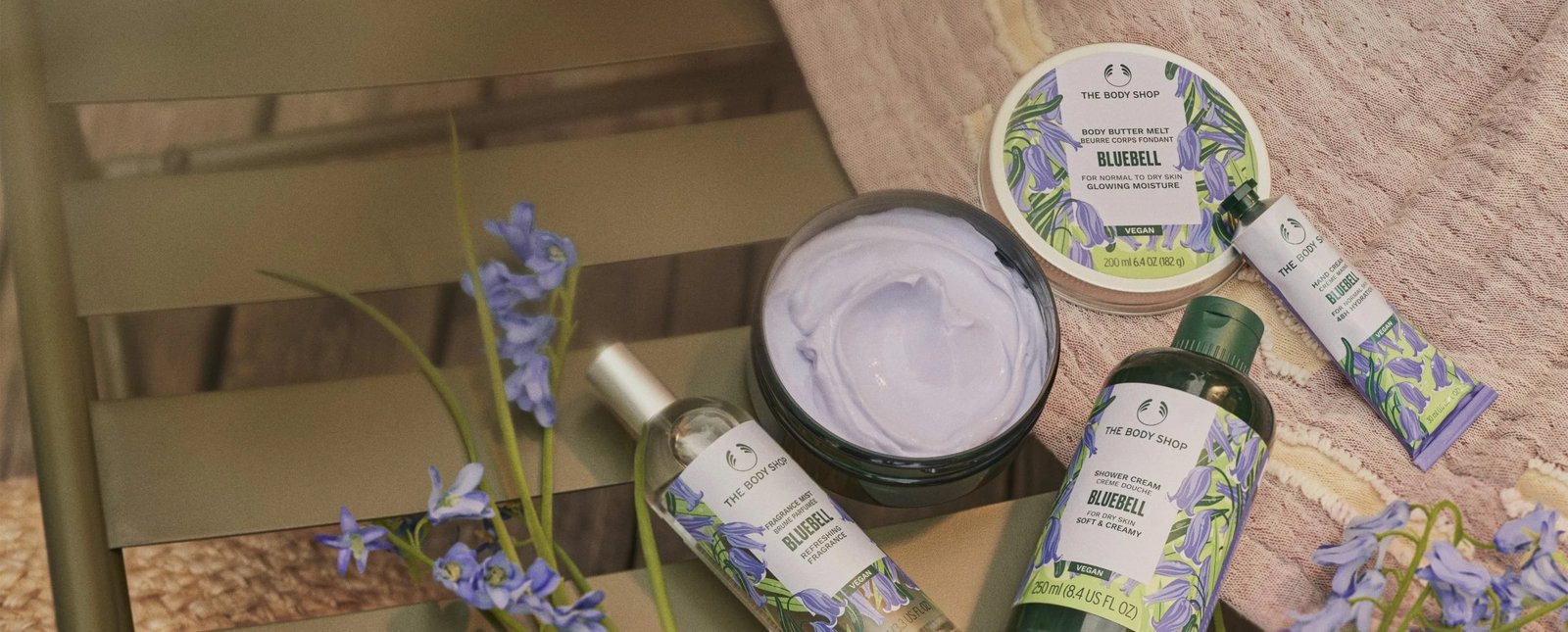 Krem dushi The Body Shop Bluebell, 250 ml