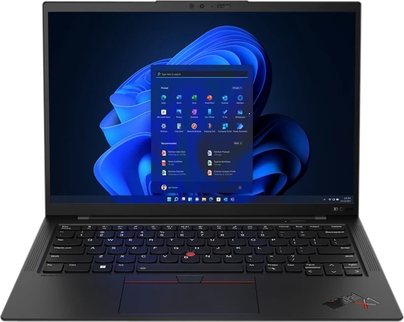 Laptop Lenovo ThinkPad X1 Carbon Touchscreen, 14", Intel core i7, 32GB RAM, 1TB SSD, Intel Iris Xe, i zi 