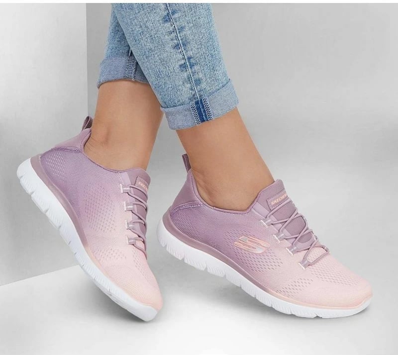 Atlete për femra Skechers, vjollcë