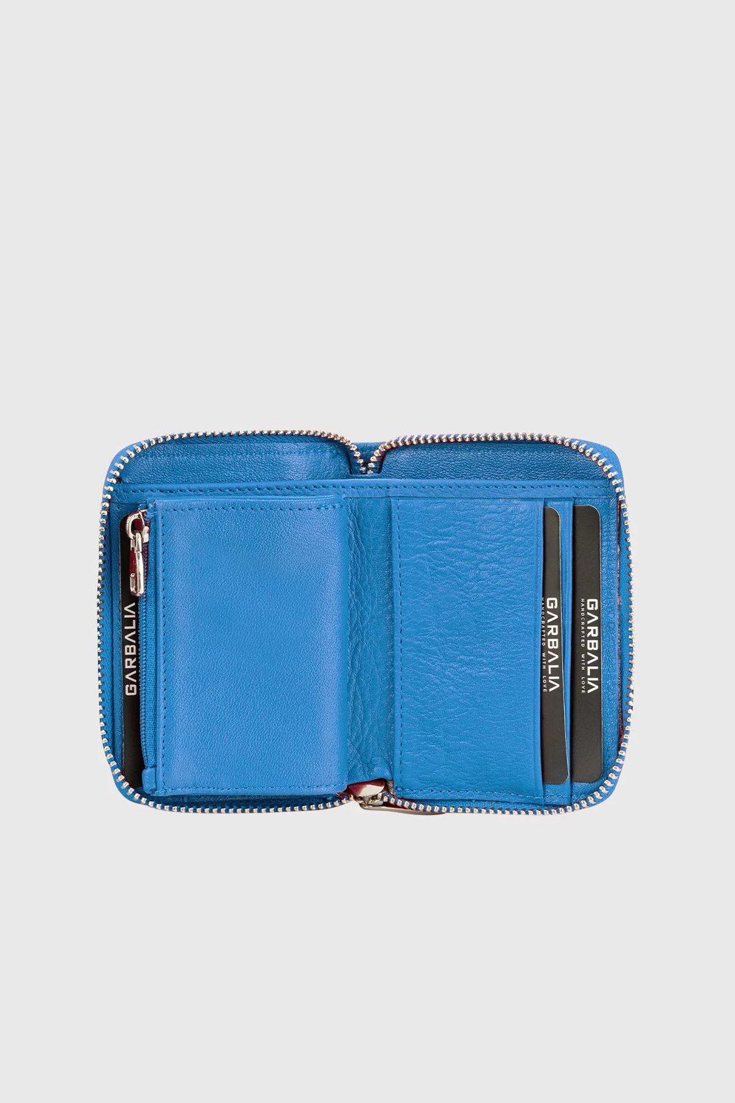 Portofol unisex, lëkurë natyrale, ngjyrë petrol blue, Sydney