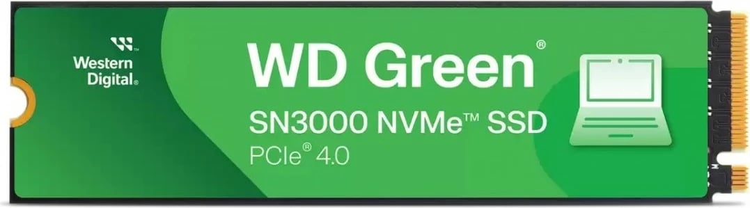 SSD Western Digital Green SN3000 NVMe, 1TB, M.2 2280, PCIe 4.0