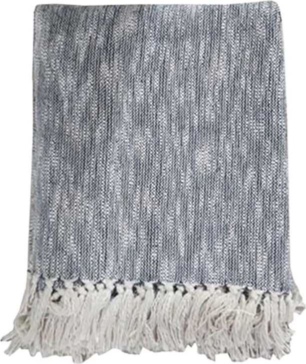 Batanije dekorative Sand, pambuk, e bardhë-e zezë, 125x150cm