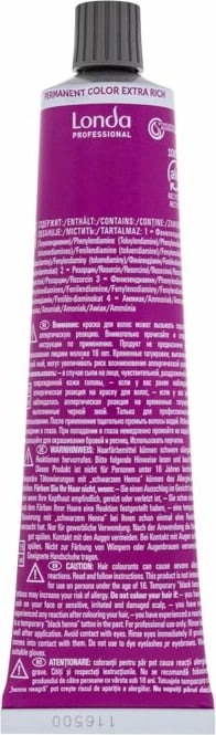 Ngjyrë për flokë Londa Professional Permanent Colour Extra Rich Cream 8/43 për femra portokalli 60ml