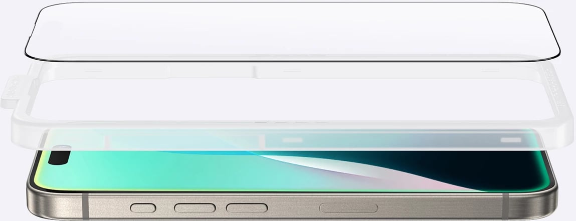 Xham i temperuar AmazingThing Radix Matte Glass për iPhone 16 Plus, transparent/mat