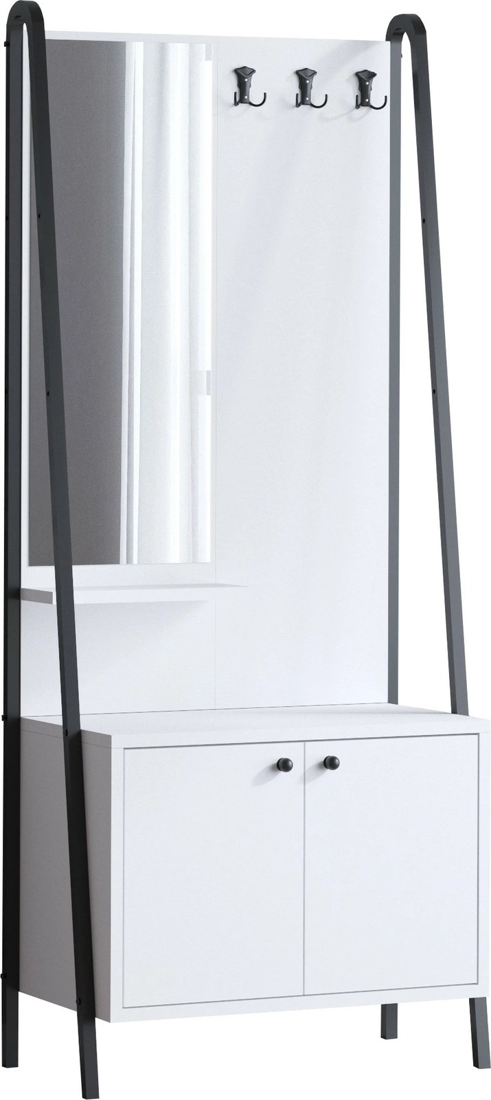 Stendë korridori Hanah Home, Lole, e zezë dhe e bardhë Stendë korridori Hanah Home, Lole, e zezë dhe e bardhë