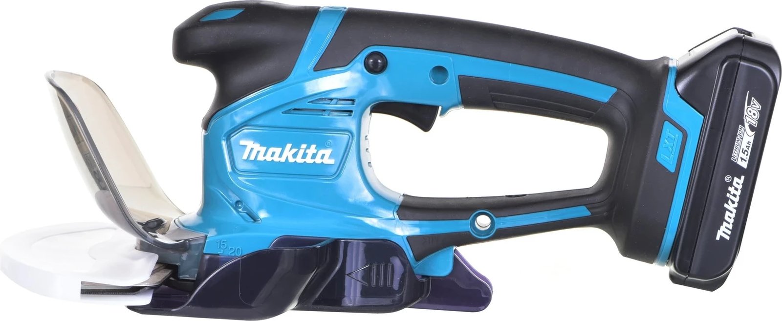 Gërshërë bari pa kabllo Makita DUM604SYX, 18V, Zi, Turkuaz