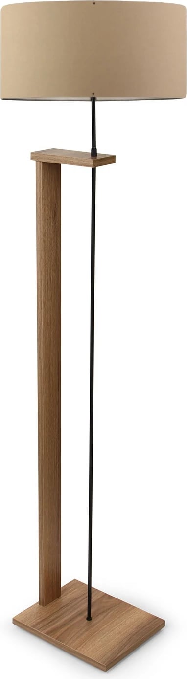 Llambë dyshemeje prej druri, ngjyrë kafe e çelët, Opviq, AYD-2823