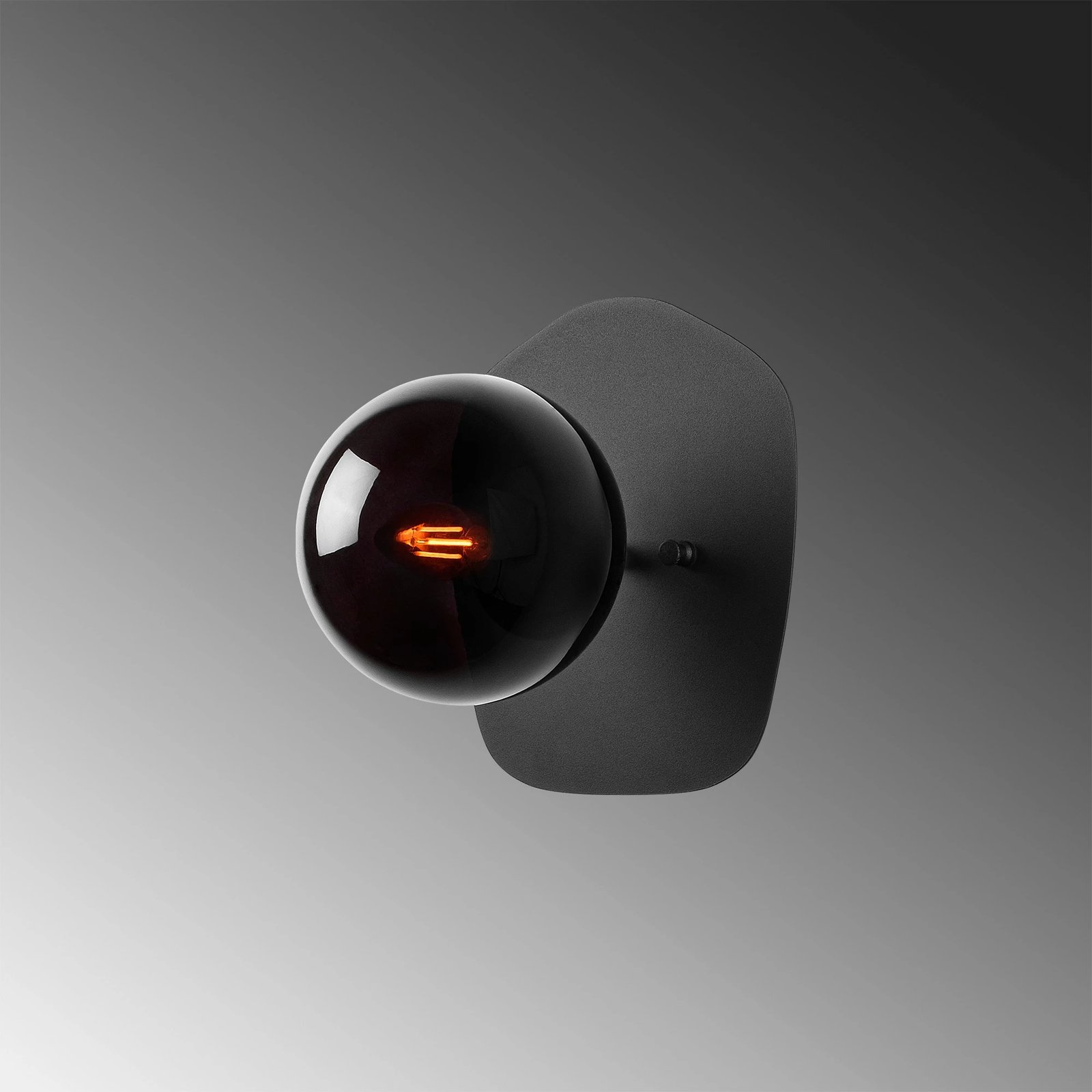 Llambë muri Opviq, Well - 11675, ngjyrë e zezë