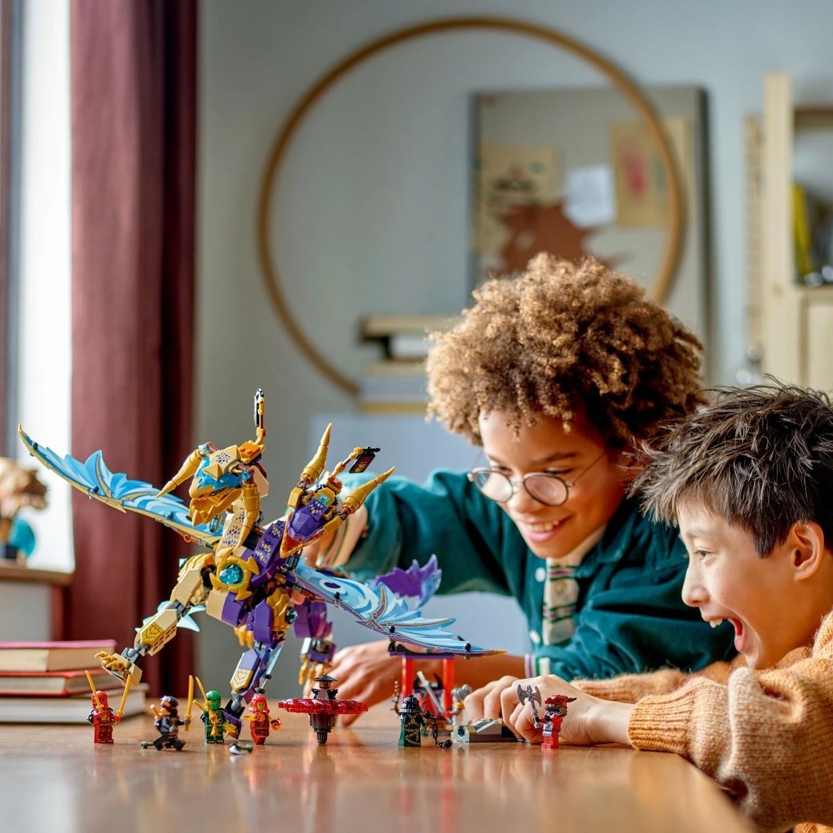 Set ndërtimi LEGO Ninjago 71836 Arcysmok Focus, 869 pjesë, plastikë, për fëmijë 9+