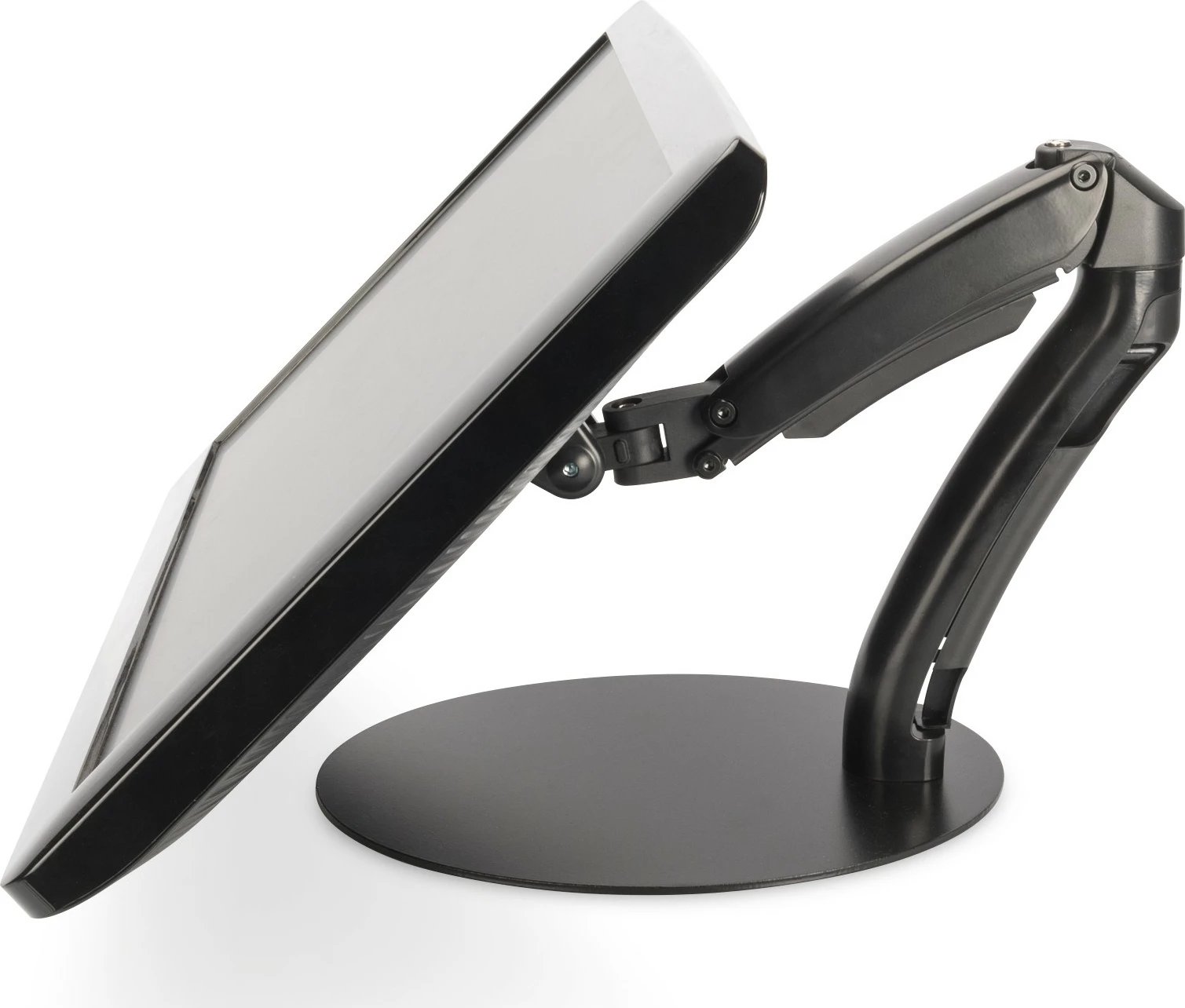 Mbajtëse monitori Digitus, universal, krah me gaz, 17-27 inç, e zezë