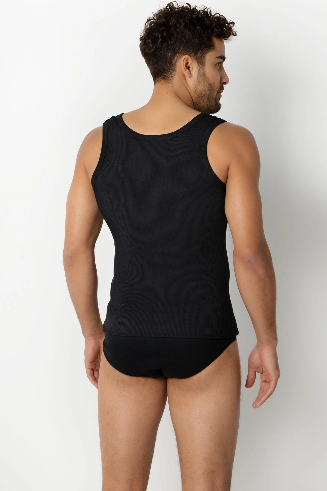 Fanellë e brendshme për meshkuj, Jumeon, e zezë, XXL, 001-021005