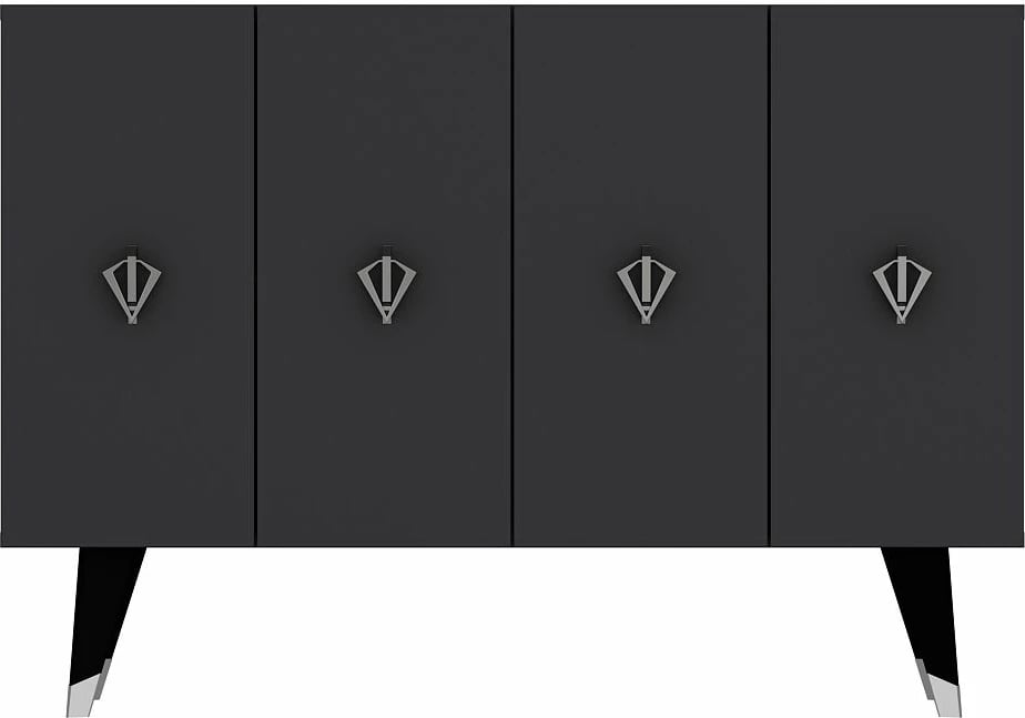 Konsol Skye Decor, anthracite, silver, 8163KM-32