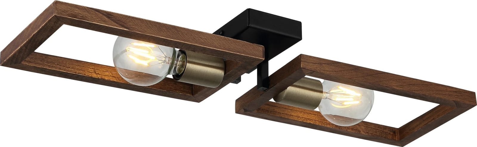 Llambadar Opviq, Era - 73-12, metal dhe dru, ngjyrë antike dhe e zezë