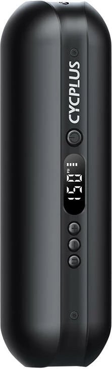 Pompë ajri elektrike Cycplus A2, multifunksionale, 150 psi, Powerbank, Dritë LED, e zezë