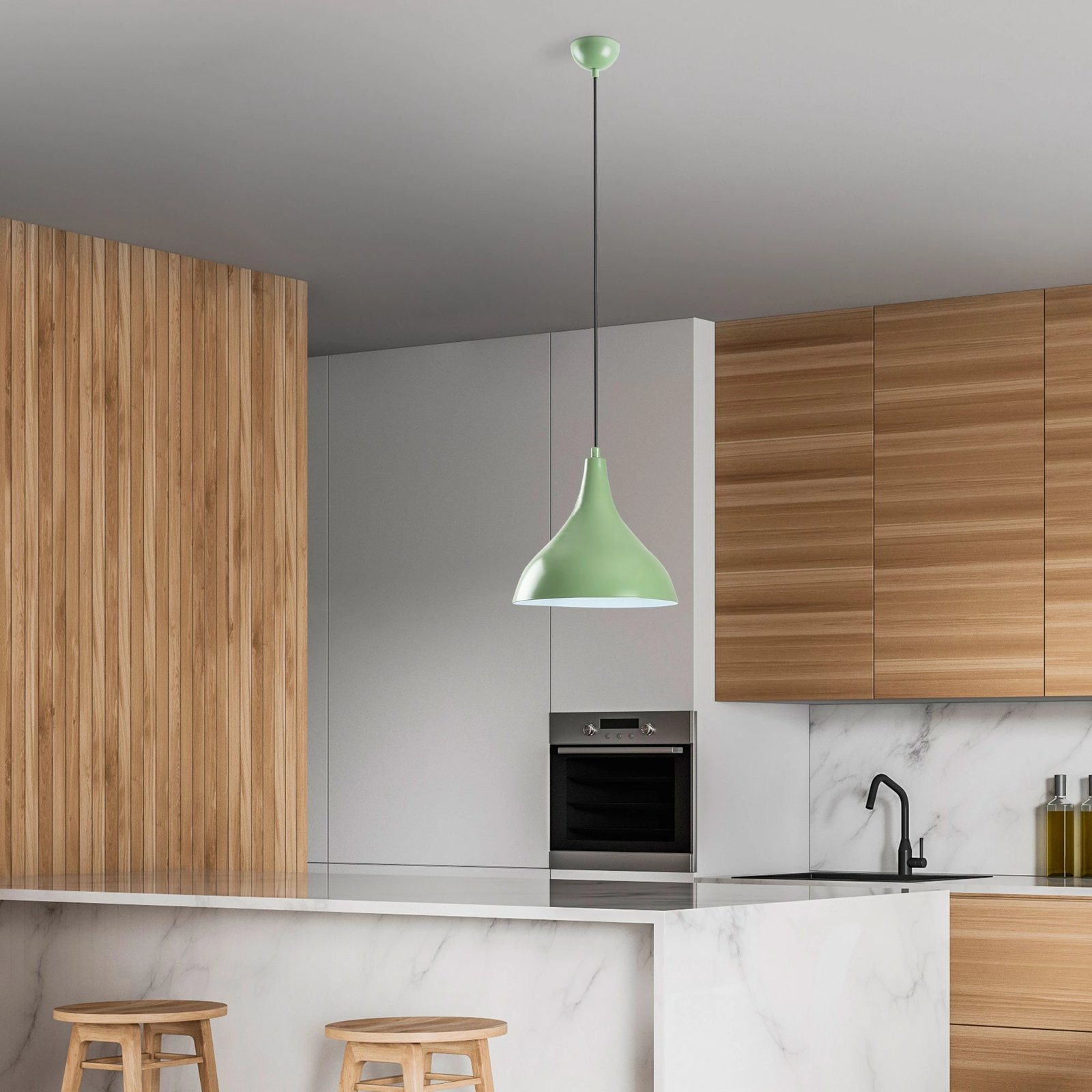 Llambë tavani Opviq, Bitlis, ngjyrë mint