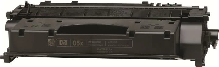 Toner HP 05X CE505X rendiment 5,500-8,800 faqe, i zi, 1 copë