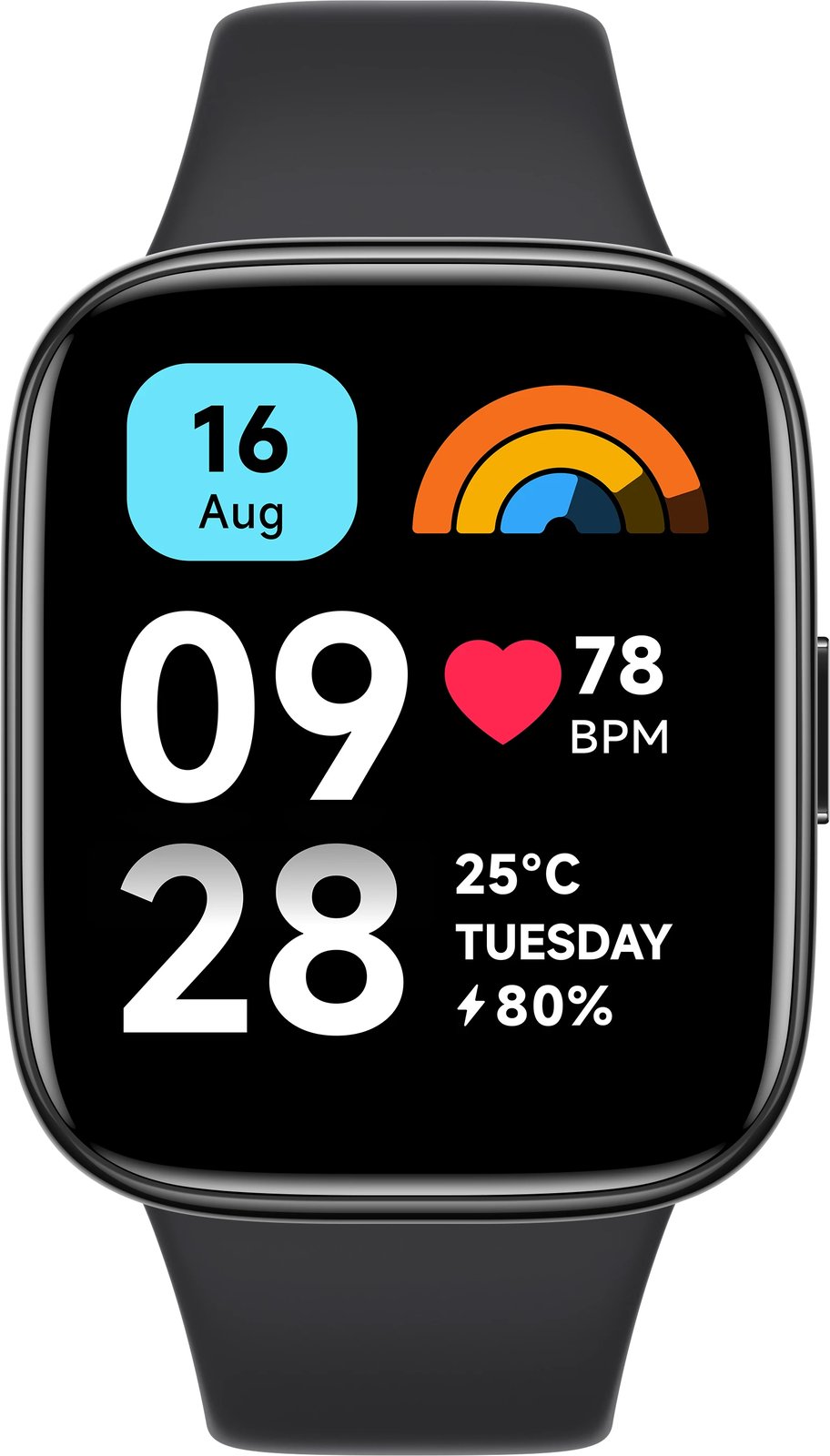 Smartwatch Xiaomi Redmi 3 Active, 1.83", e zezë