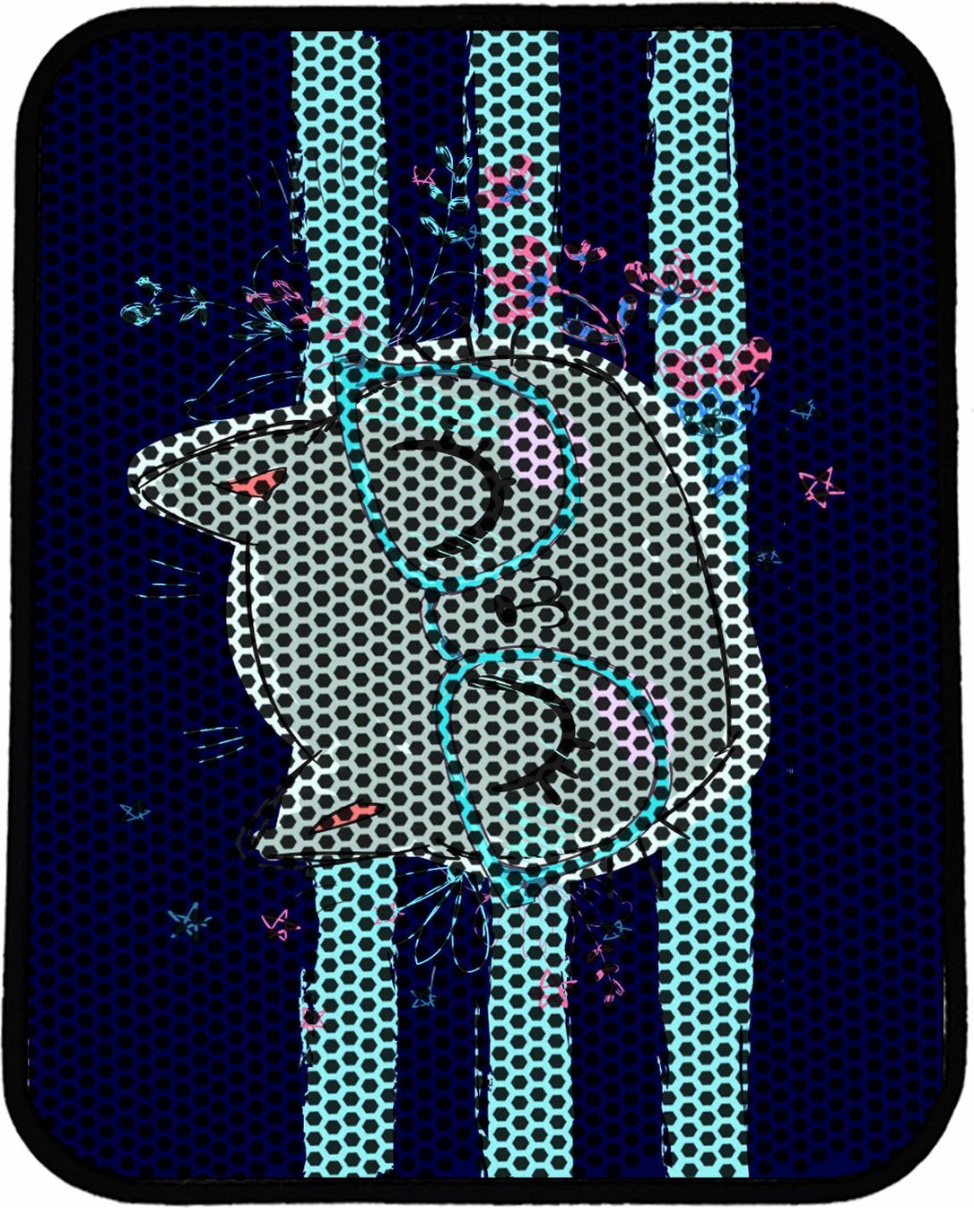 Tapet për rërë mace, shumëngjyrësh, Paws & Whiskers, Nrszn0001, 45x60cm