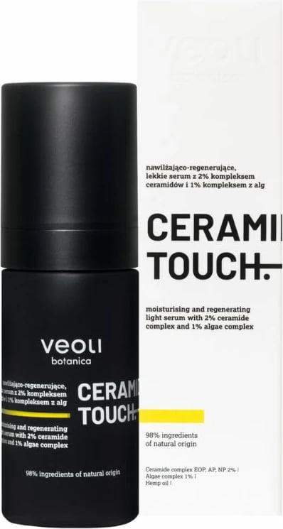 Serum për fytyrë Veoli Botanica Ceramide Touch për femra, 30ml