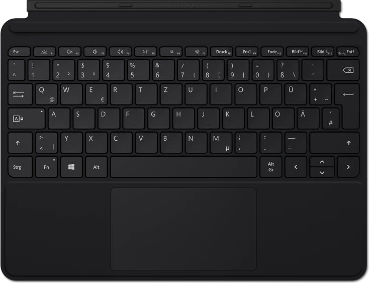 Mbrojtëse me tastierë Microsoft Surface Go, e zezë 