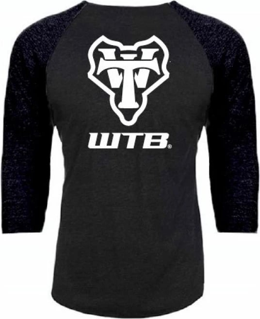 Maicë me mëngë të gjata WTB, gri e zezë