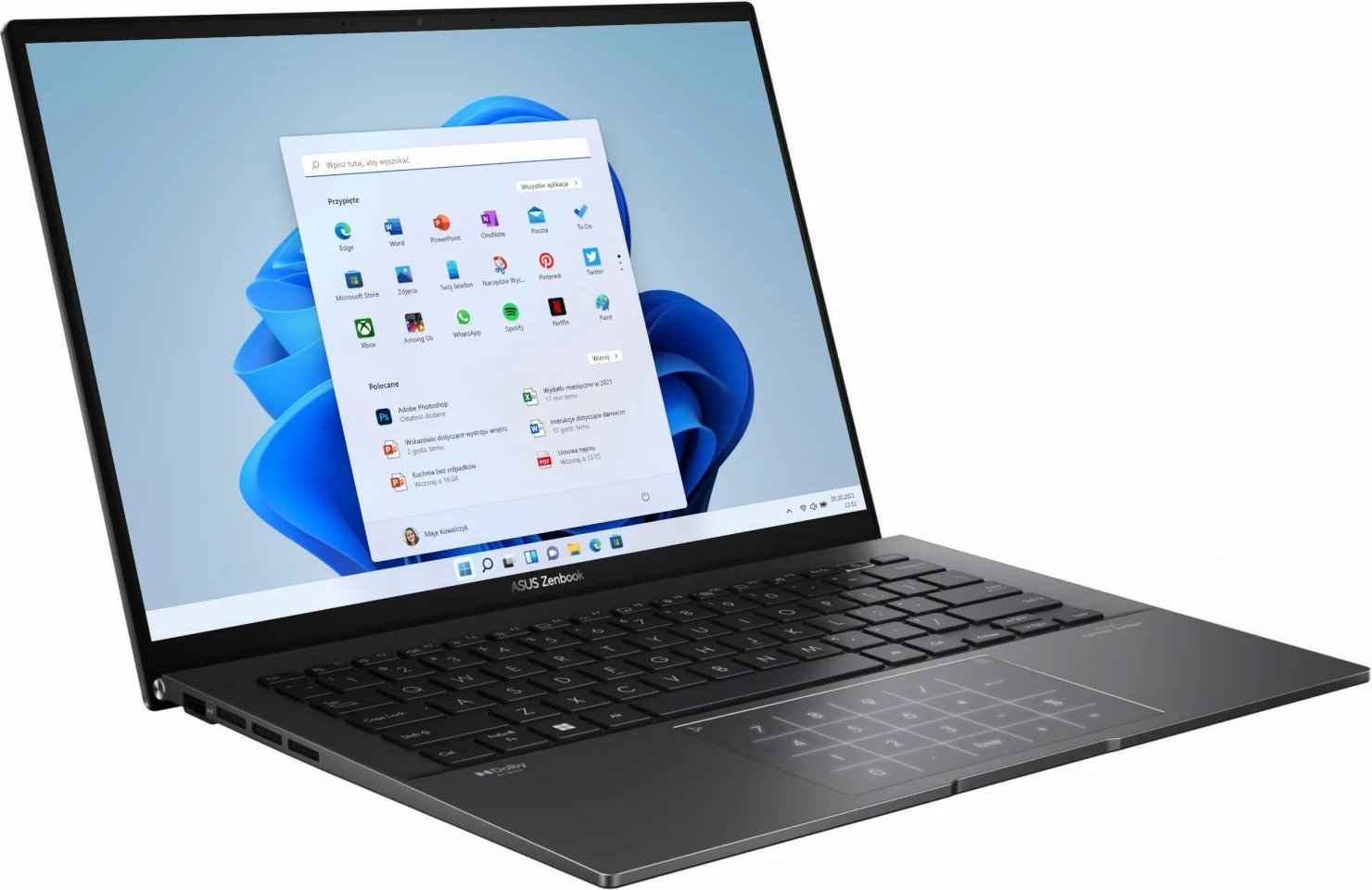 Laptop ASUS ZenBook 14X OLED UM3402YA-KM812W, Ryzen 5, 16GB RAM, 1TB SSD, gri