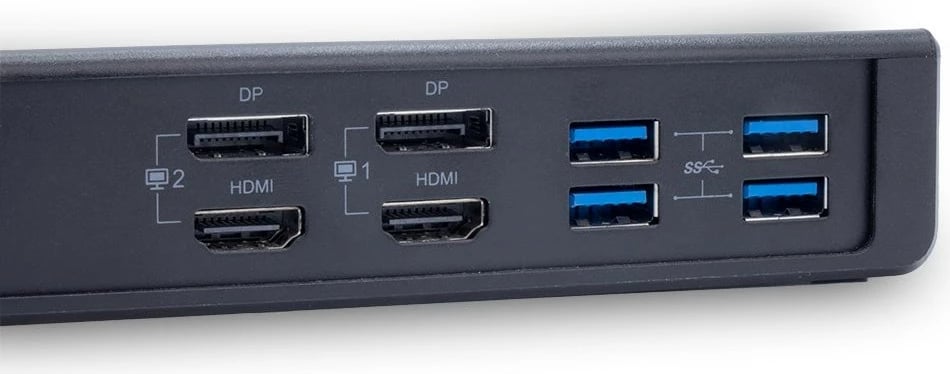 Docking station Terra D TERRA MOBILE 800, USB-C/A, 135W, e zezë