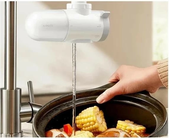 Filtru uji për rubinet Xiaomi Faucet Water Purifier, 5 hapa filtrimi, i bardhë