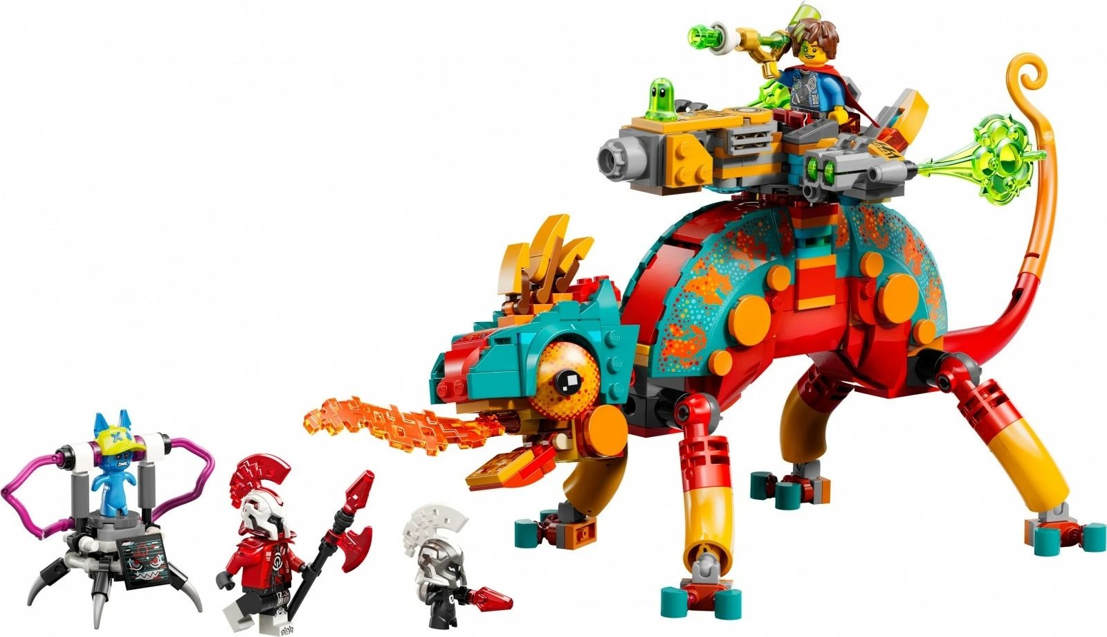 Set LEGO DREAMZzz Mateo's Fiery Chameleon 71492, 443 pjesë, për fëmijë, shumëngjyrësh