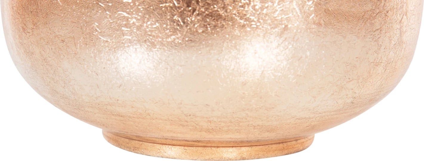 Vazo dekorative për dysheme RAKSASA FH4232.06 metalike, ngjyrë qershie dhe ari perla, Φ24x69H cm