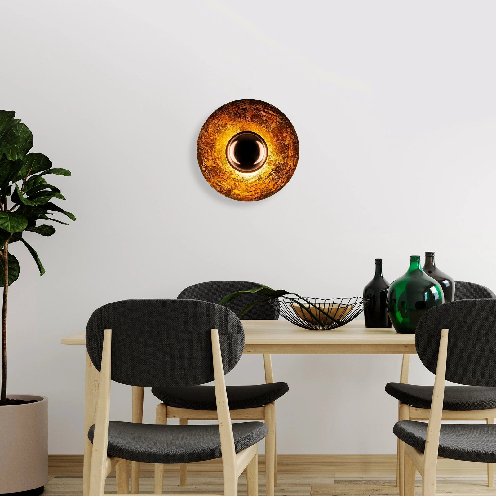 Llambë muri Opviq, ngjyrë bakri, Kurt - 13351