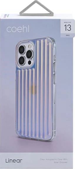 Mbështjellës UNIQ Coehl Linear për iPhone 13 / iPhone 13 Pro, iridescent