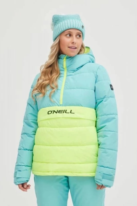 Jakne ski për femra O'Neill, blu ose gjelbër