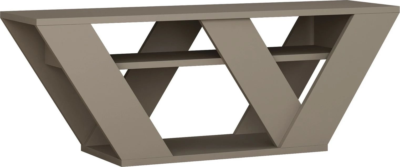 Komodë TV Skye Decor, ngjyrë mocha e çelët, Pipralla