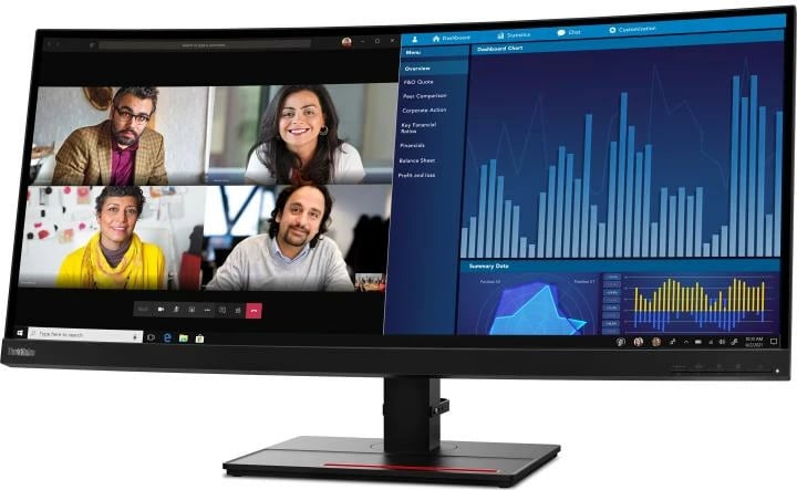 Monitor Lenovo ThinkVision P34w-20 P34w20 (63F2RAT3EU) 32" TFT/LCD, funksion kalibrimi, i zi
